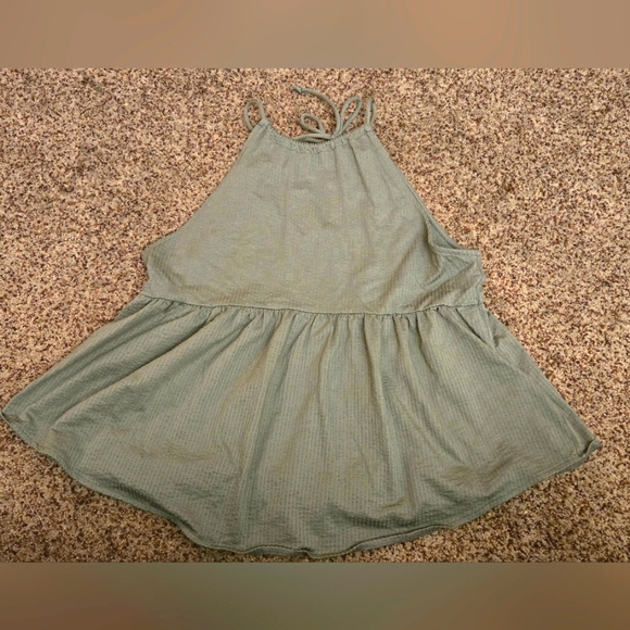 Junior's SO High-Neck Babydoll Tank- Large - Picture 1 of 3